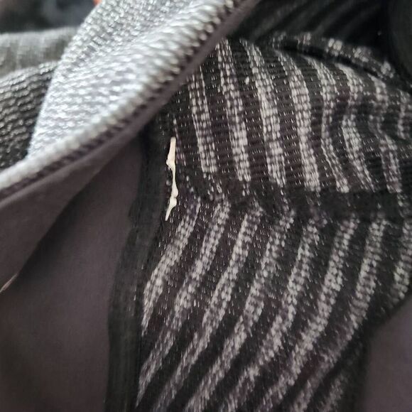 Beyond Yoga Womens Black Heather Rib High Waist Pull-on Stretch Ankle Legging XS - Picture 12 of 12